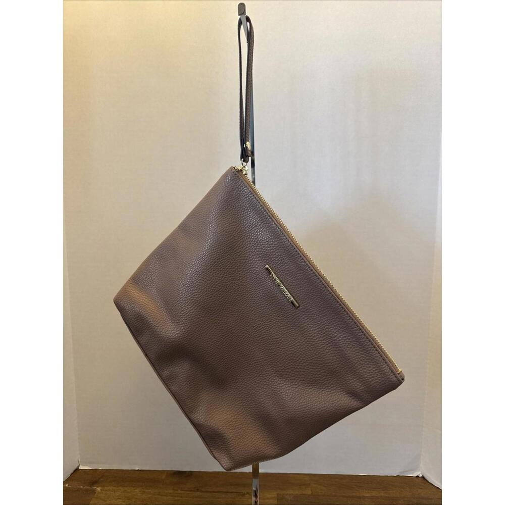 Steve Madden Taupe Large Wristlet